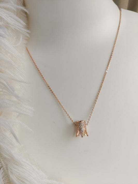 Mini queen Crown Necklace