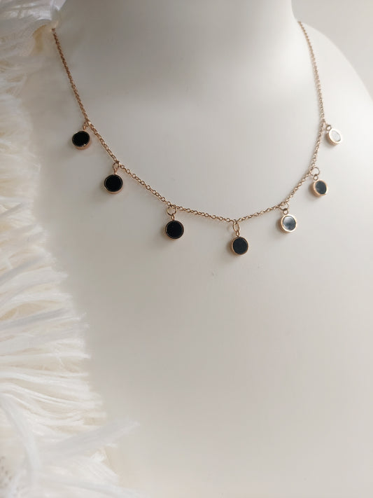 Dangle Drop Choker Necklace