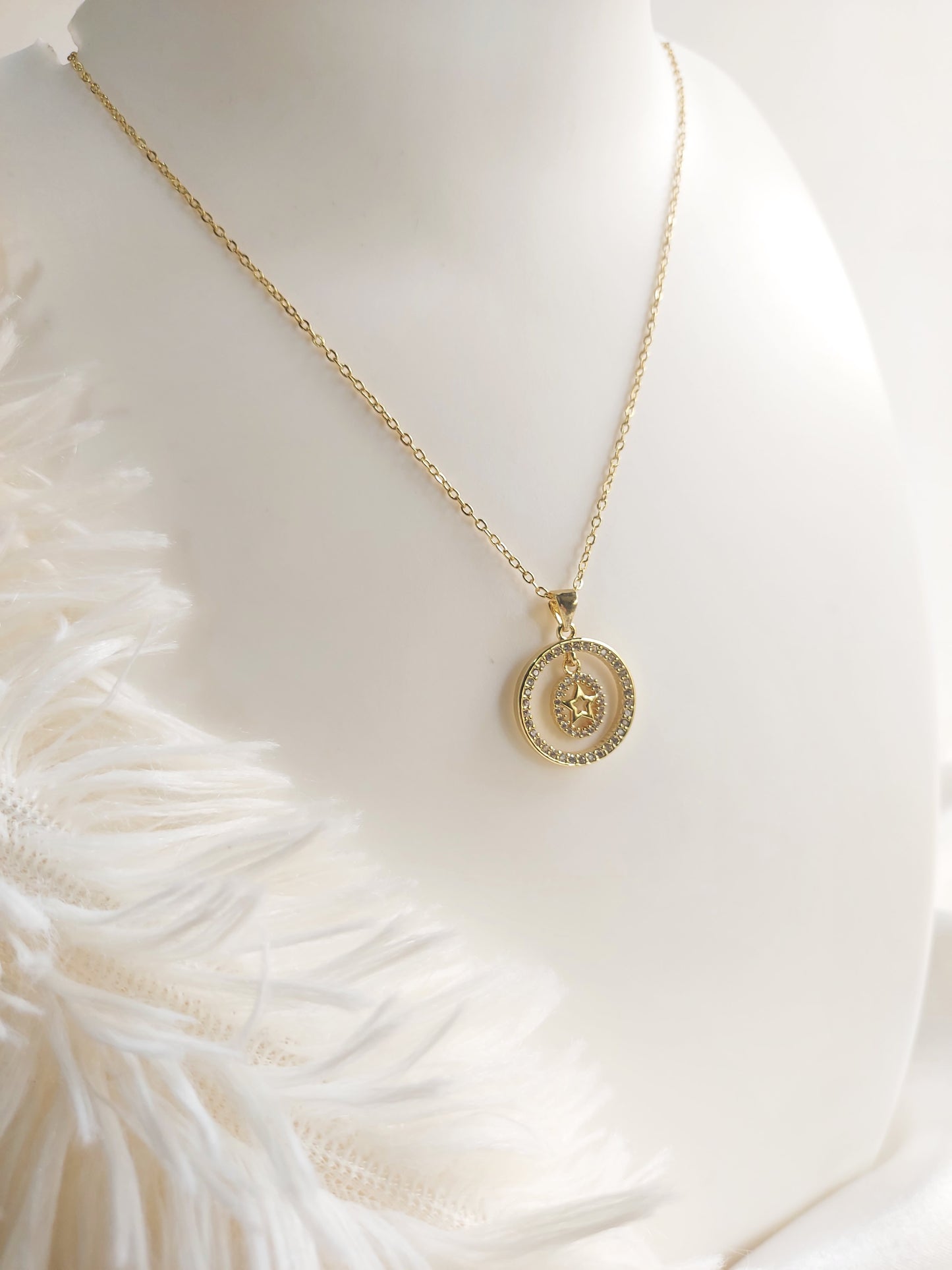 Star Wheel of Fortune necklace