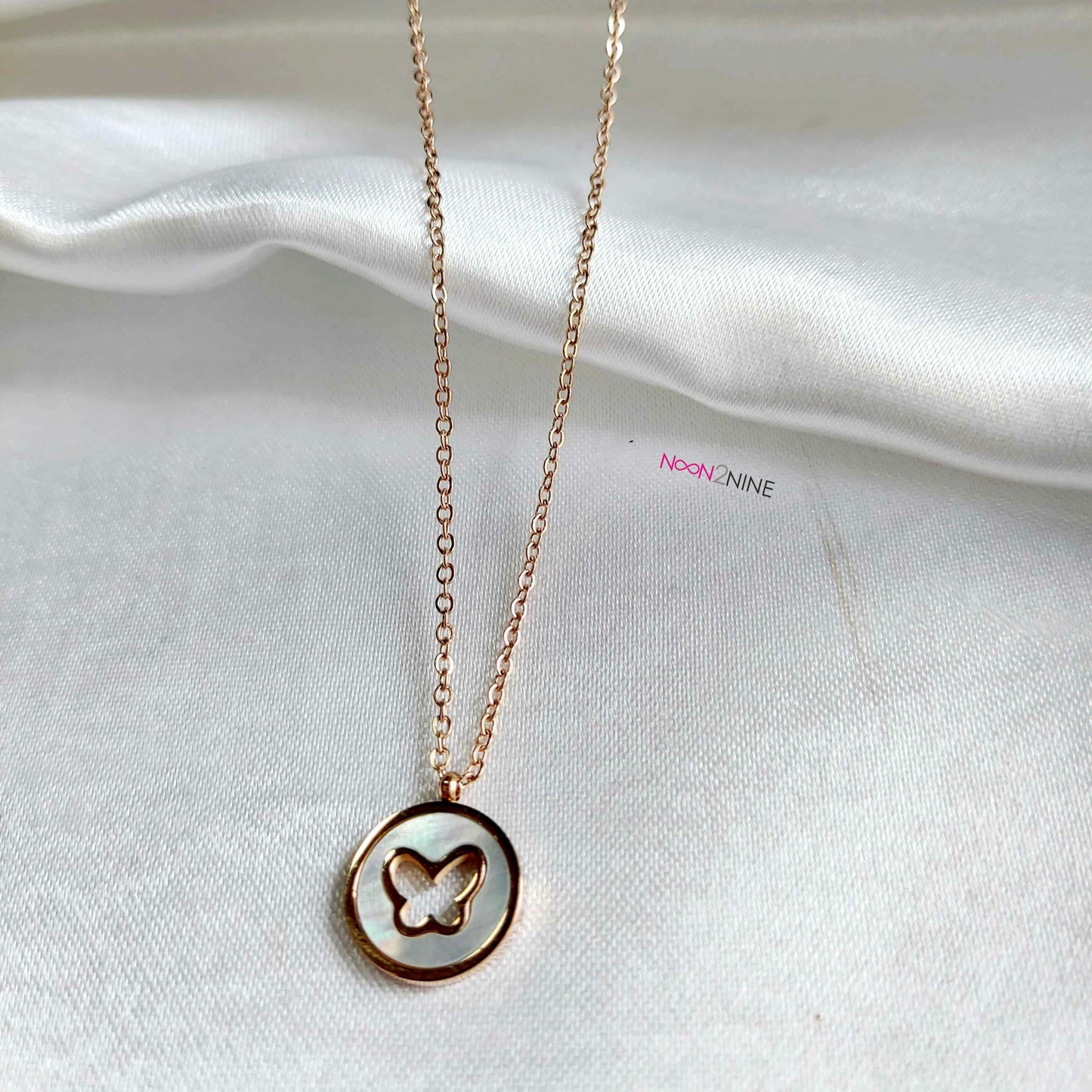 Hole baby moth neckpiece