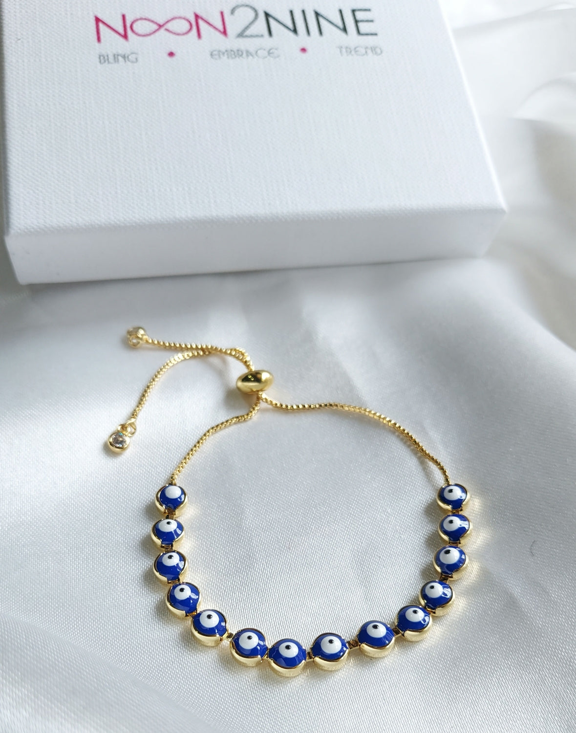 Evil Eye Beads Bracelet