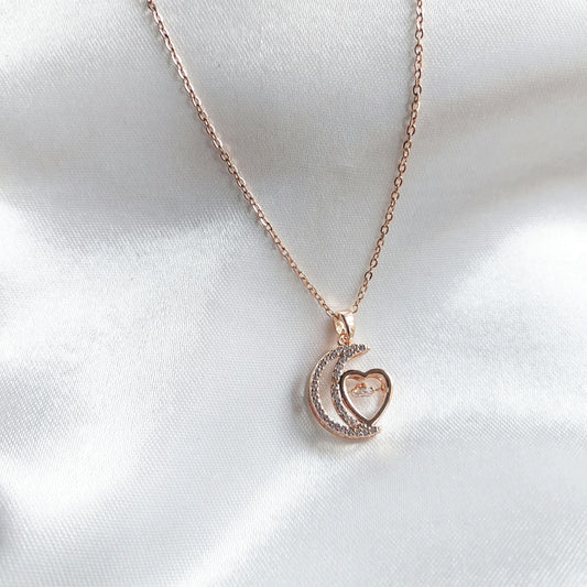 Moon Heart neckpiece