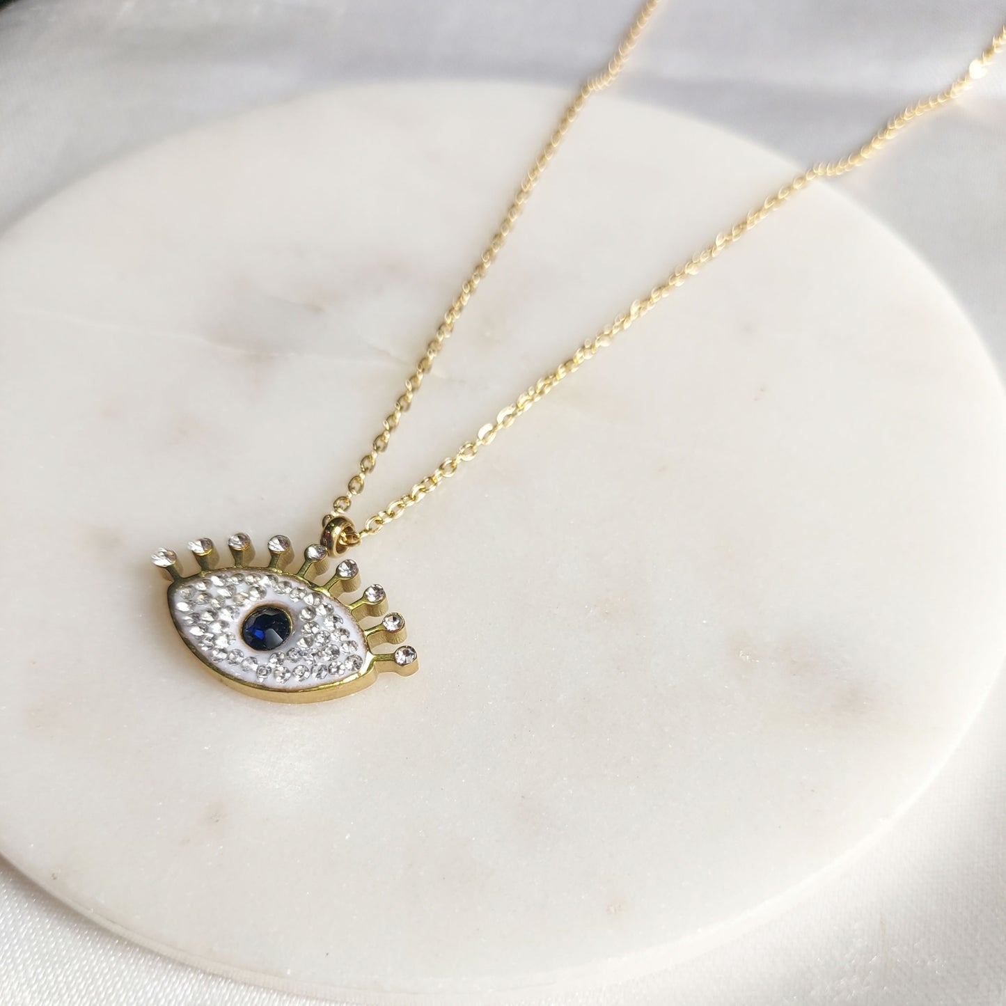 Sapphire Evil Eye