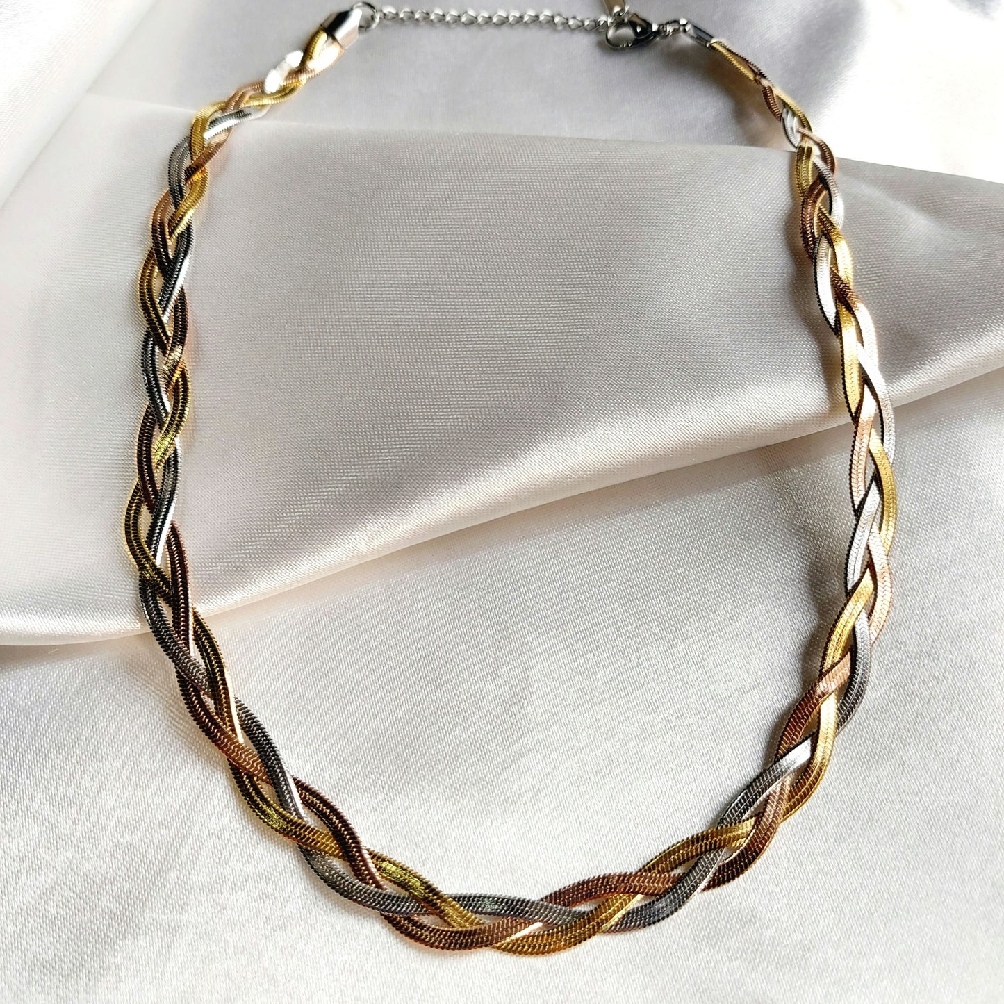 Triple Twisted Woven Neckpiece