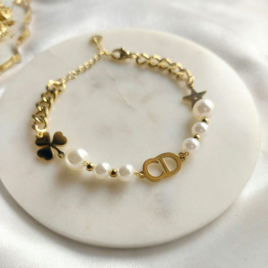 Ziva Pearl Bracelet