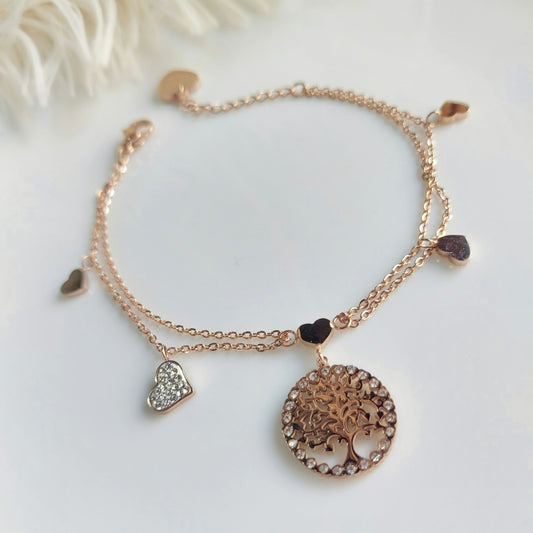 Life of Tree Charm Bracelet