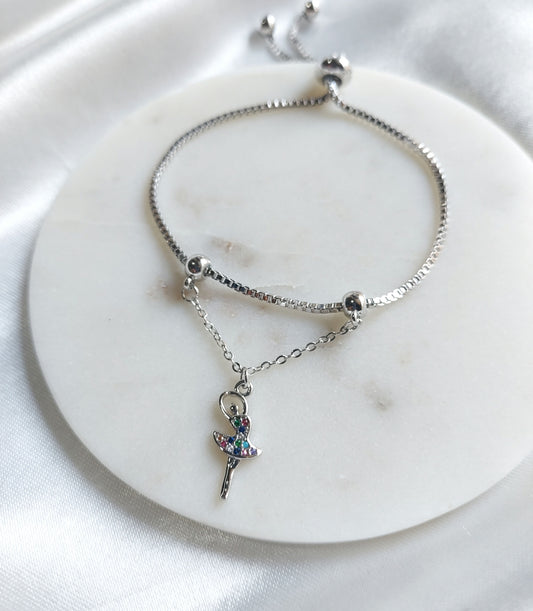 Dancing doll charm braclet