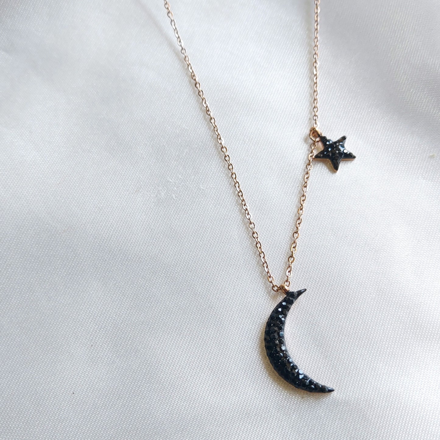 Black Moon star neckpiece