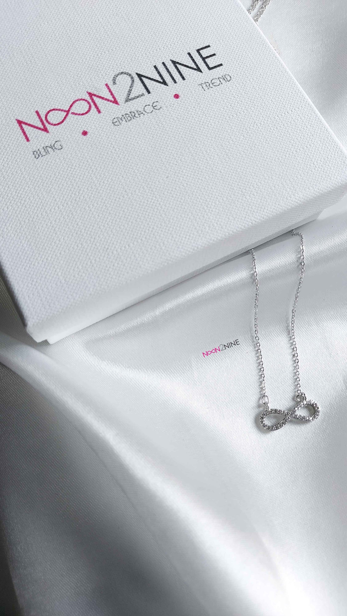 Silver Infinity Necklace