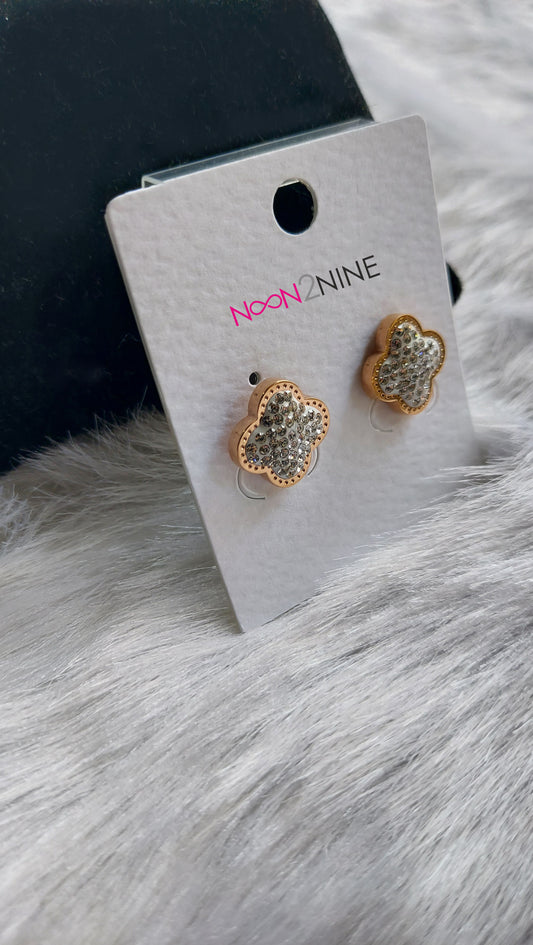 White Clove Studs