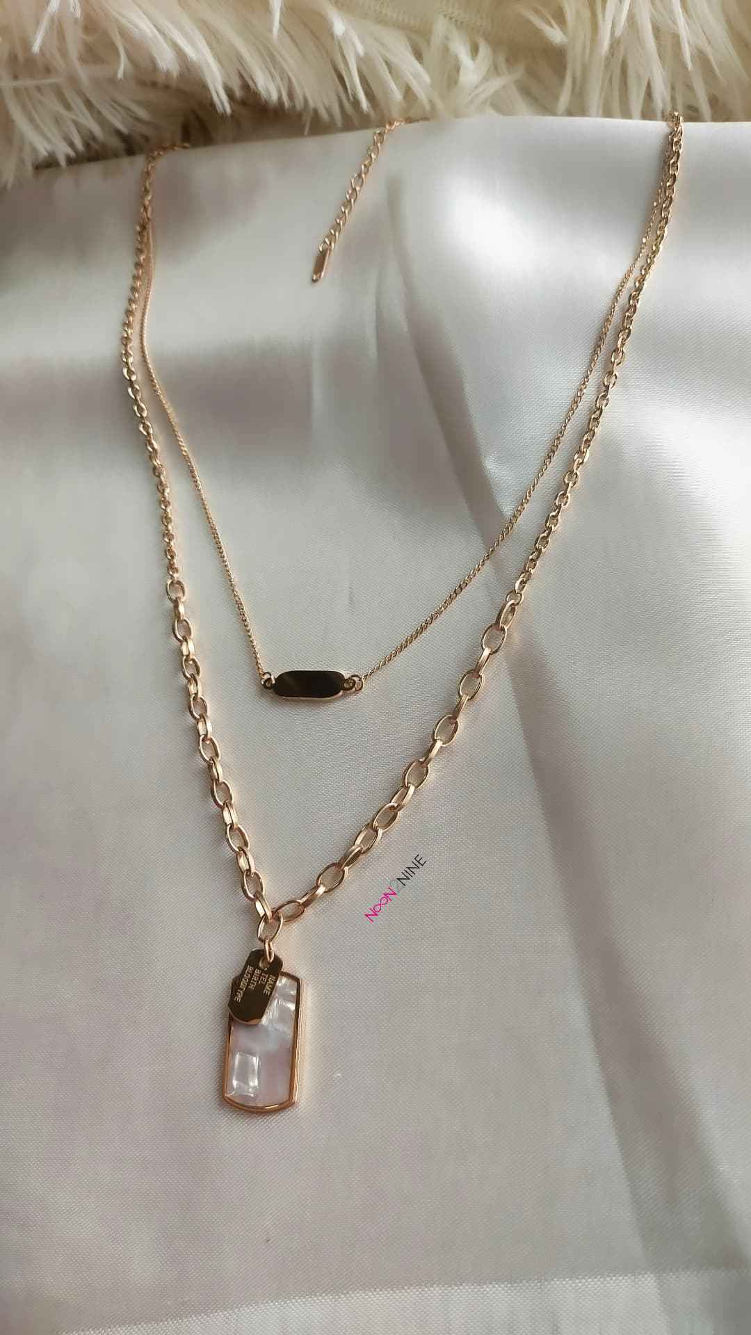 TAG Layered Necklace