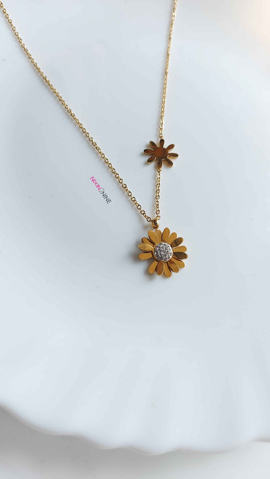 Sunflower Necklace