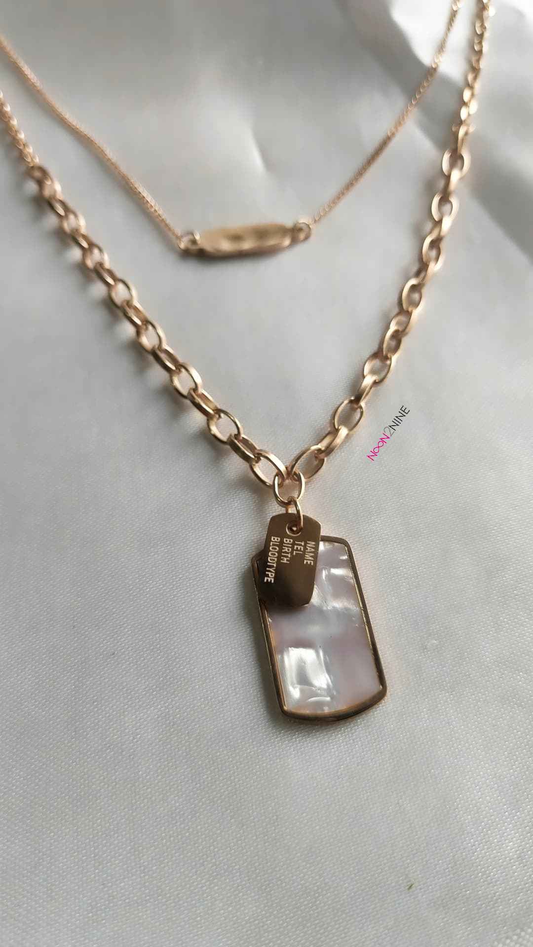 TAG Layered Necklace